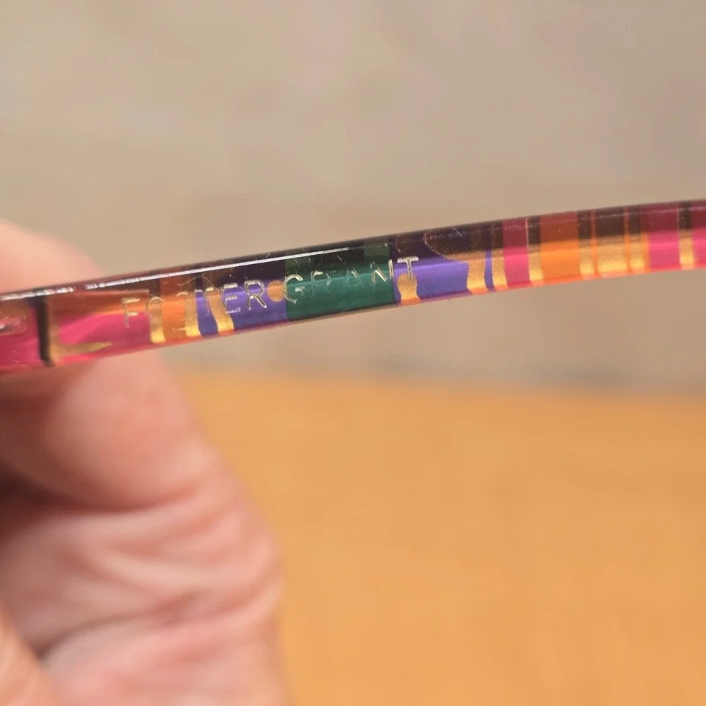 Vintage 1980s or‎ 1990s Glasses Foster Grant multicolored Frames